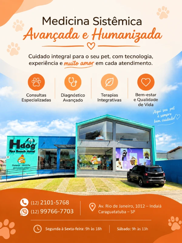 Hdog Humanize Vet & Pet - Clínica Veterinária e Hotel em Caraguatatuba - SP